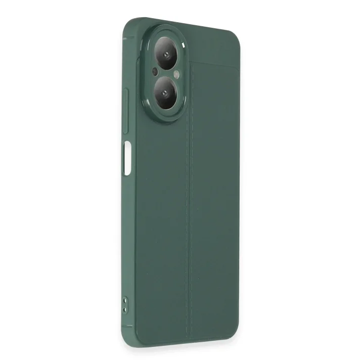 Mey İthalat®  Realme 12 Lite Kılıf Auto Focus Kapak - Koyu Yeşil