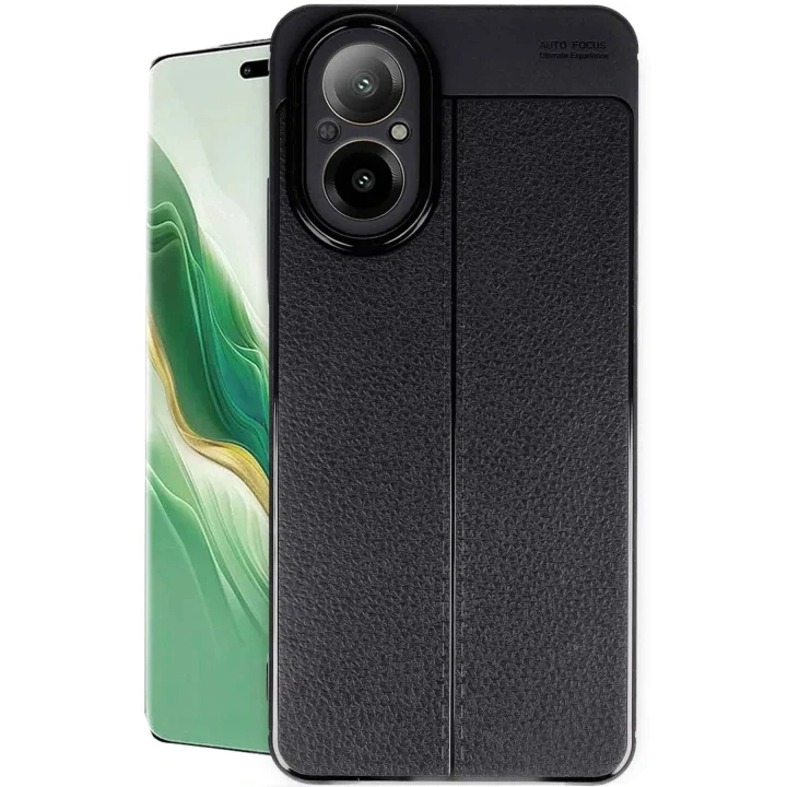 Mey İthalat®  Realme 12 Lite Kılıf Auto Focus Kapak - Siyah