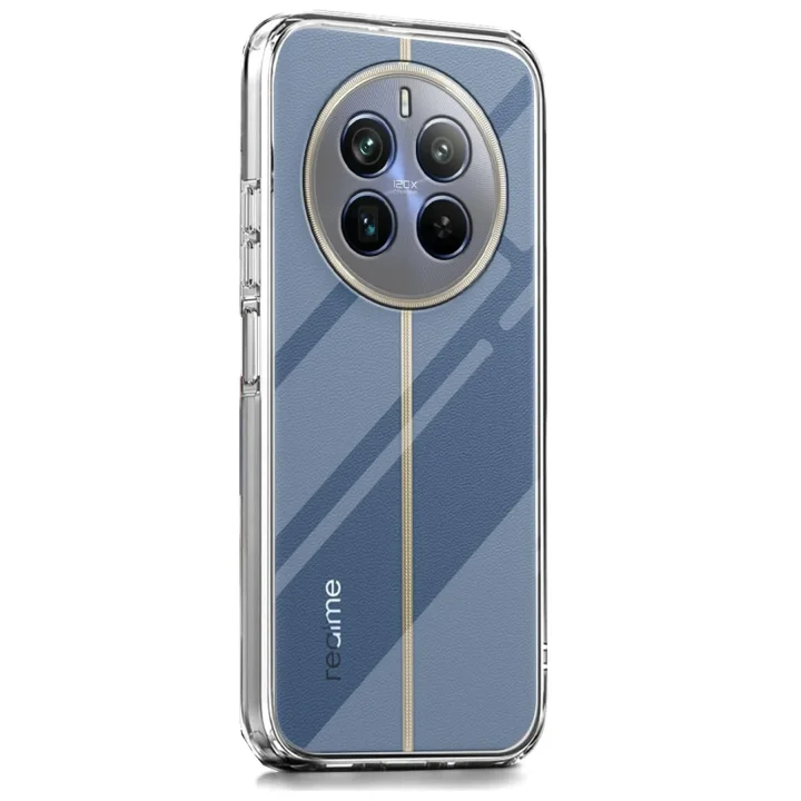 Mey İthalat®  Realme 12 Pro Plus Kılıf Lüx Şeffaf Silikon
