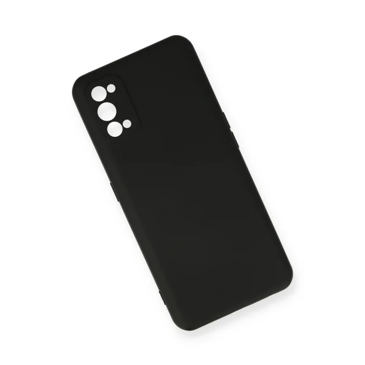 Mey İthalat®  Realme 7 Pro Kılıf Nano içi Kadife Silikon - Siyah