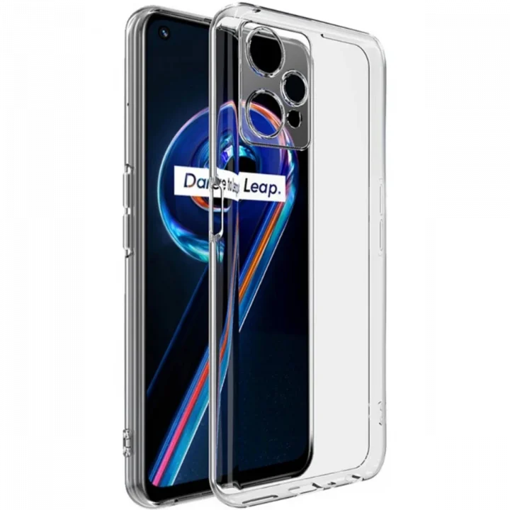 Mey İthalat®  Realme 9 Pro 5G Kılıf Lüx Şeffaf Silikon