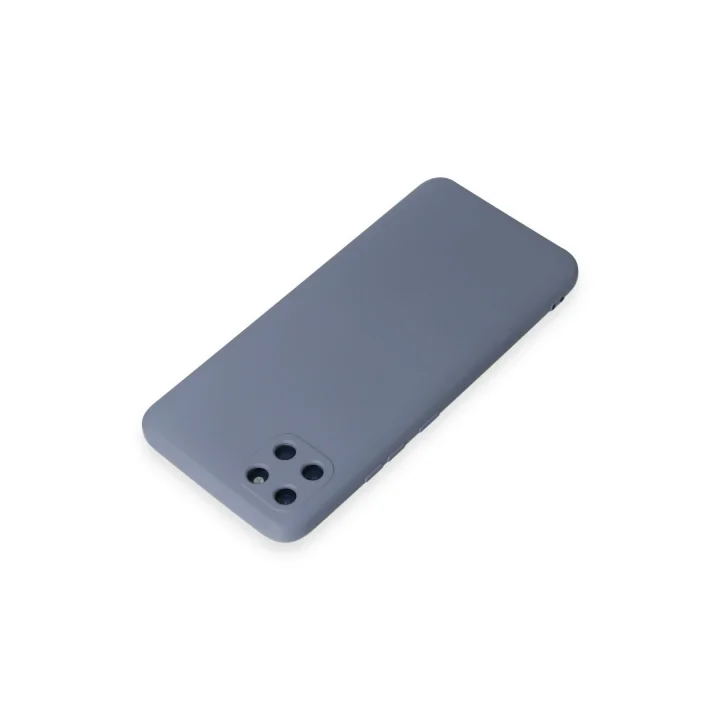 Mey İthalat®  Realme C11 Kılıf Nano içi Kadife Silikon - Gri