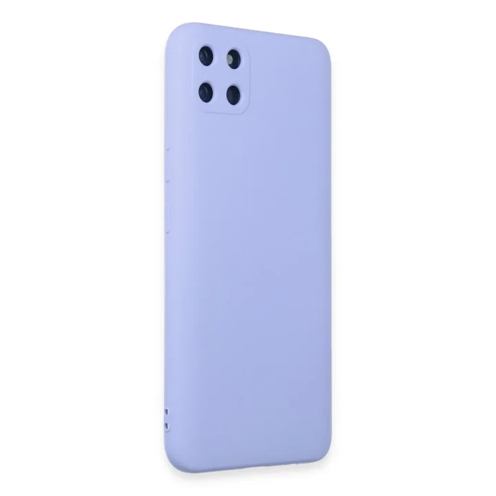 Mey İthalat®  Realme C11 Kılıf Nano içi Kadife Silikon - Lila