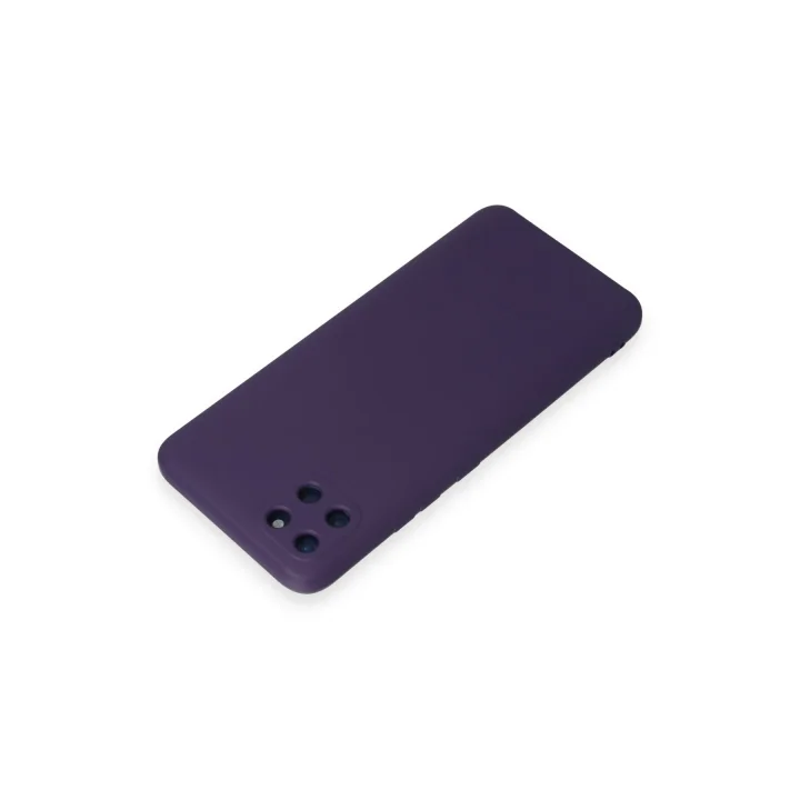 Mey İthalat®  Realme C11 Kılıf Nano içi Kadife Silikon - Mor