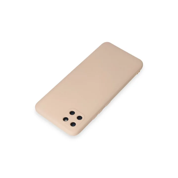 Mey İthalat®  Realme C11 Kılıf Nano içi Kadife Silikon - Pudra