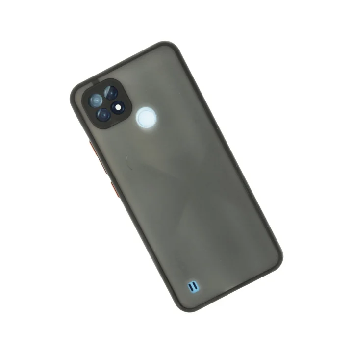 Mey İthalat®  Realme C21 Kılıf Montreal Silikon Kapak - Siyah