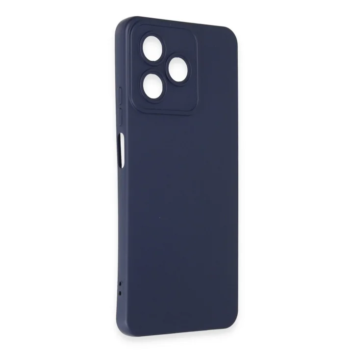 Mey İthalat®  Realme C53 Kılıf Nano içi Kadife Silikon - Lacivert
