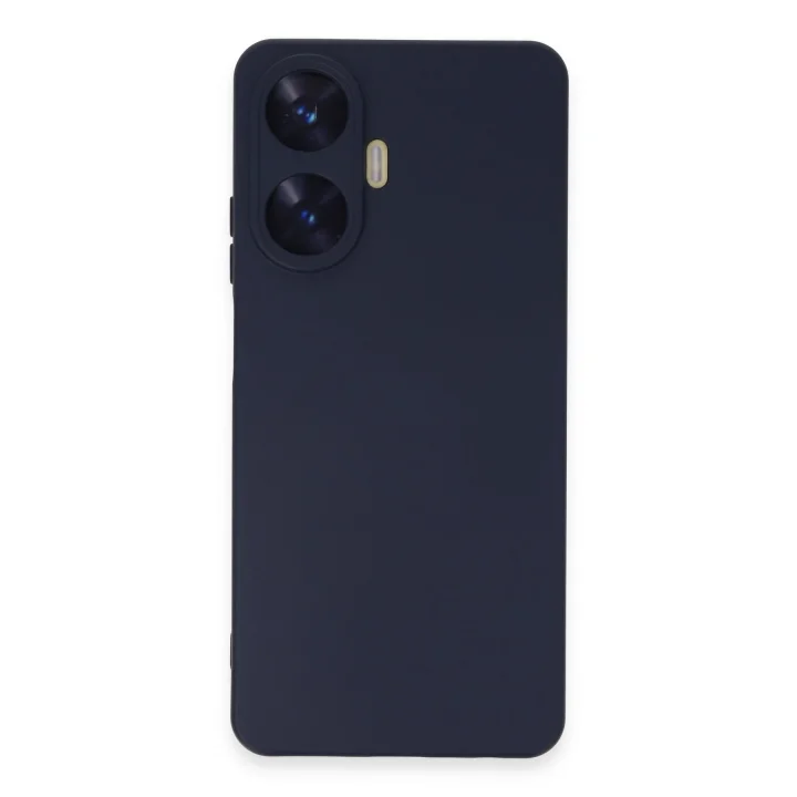 Mey İthalat®  Realme C55 Kılıf Nano içi Kadife Silikon - Mor