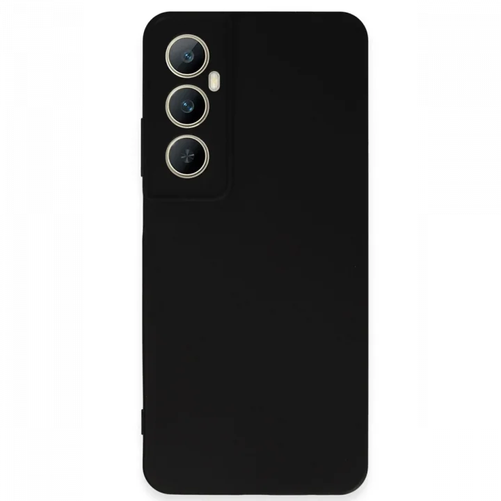 Mey İthalat®  Realme C65 Kılıf First Silikon - Siyah