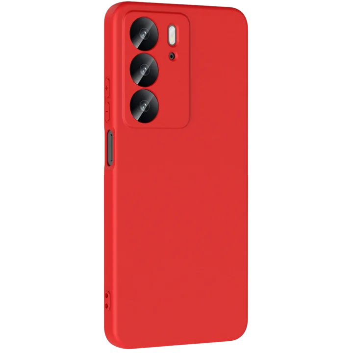 Mey İthalat®  Realme C75 4G First Silikon - Kırmızı