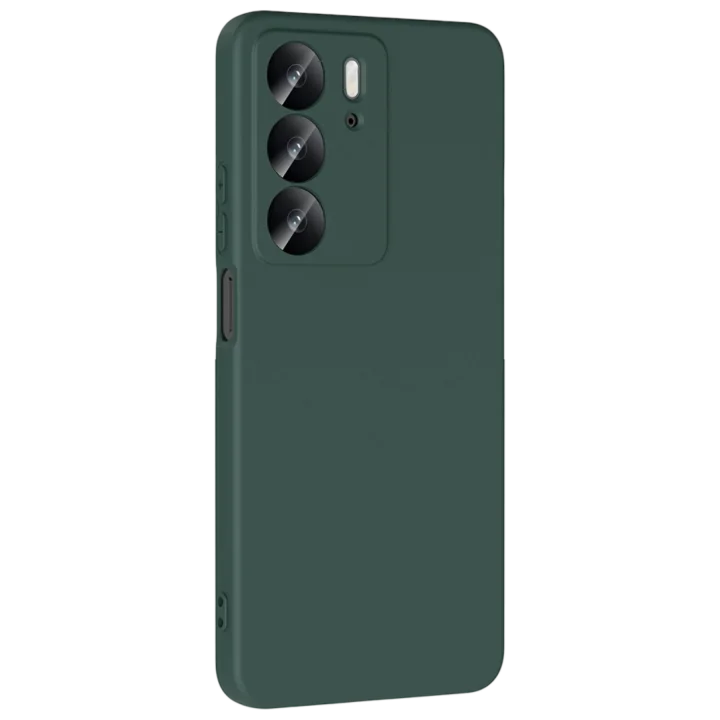 Mey İthalat®  Realme C75 4G First Silikon - Koyu Yeşil