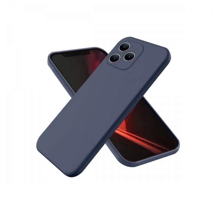 Mey İthalat®  Realme Note 50 4G Kılıf First Silikon - Lacivert