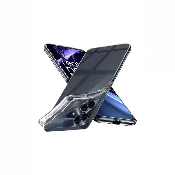 Mey İthalat®  Realme Note 60 Kılıf Lüx Şeffaf Silikon