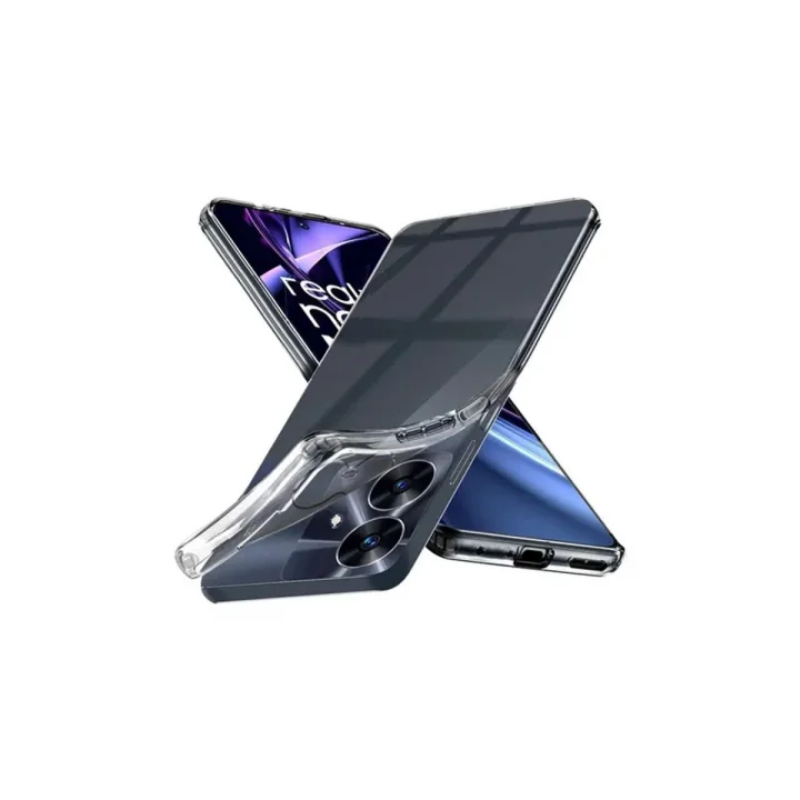 Mey İthalat®  Realme Note 60 Kılıf Lüx Şeffaf Silikon