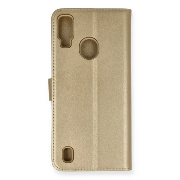 Mey İthalat®  Reeder P13 Blue Kılıf Trend S Plus Kapaklı Kılıf - Gold