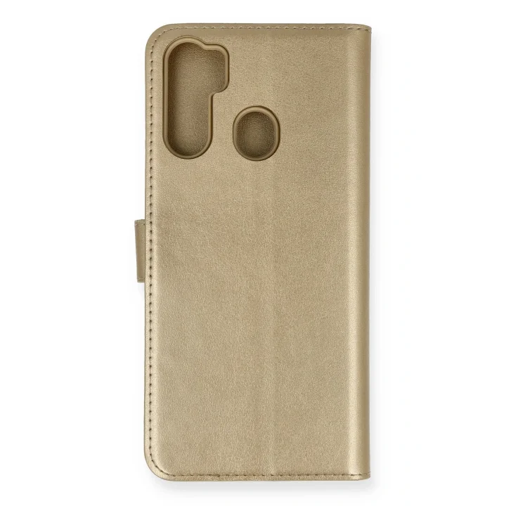 Mey İthalat®  Reeder P13 Blue Max Kılıf Trend S Plus Kapaklı Kılıf - Gold