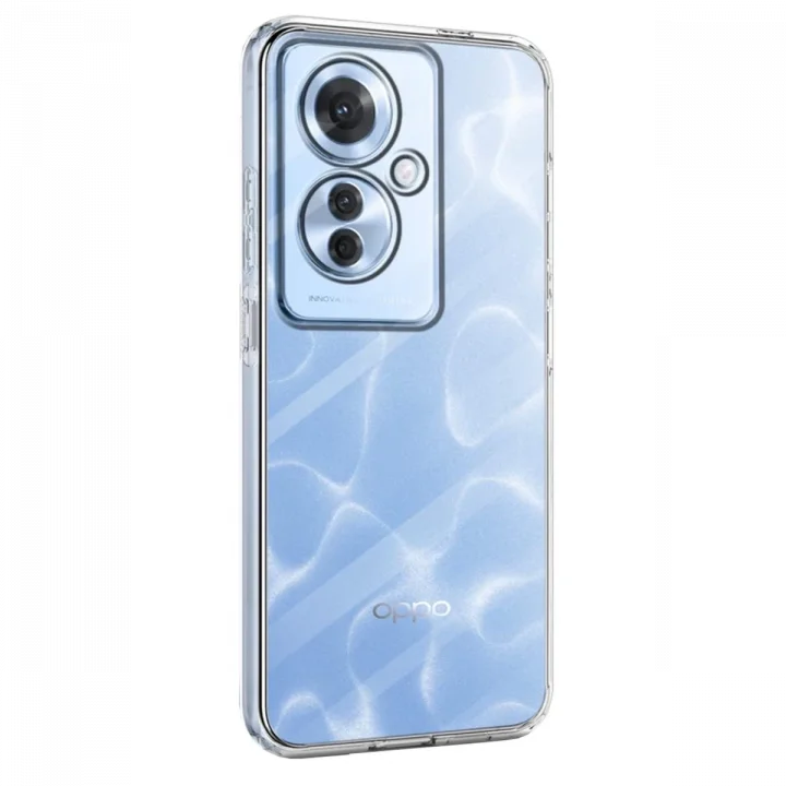 Mey İthalat®   Reno 11F Kılıf Lüx Şeffaf Silikon