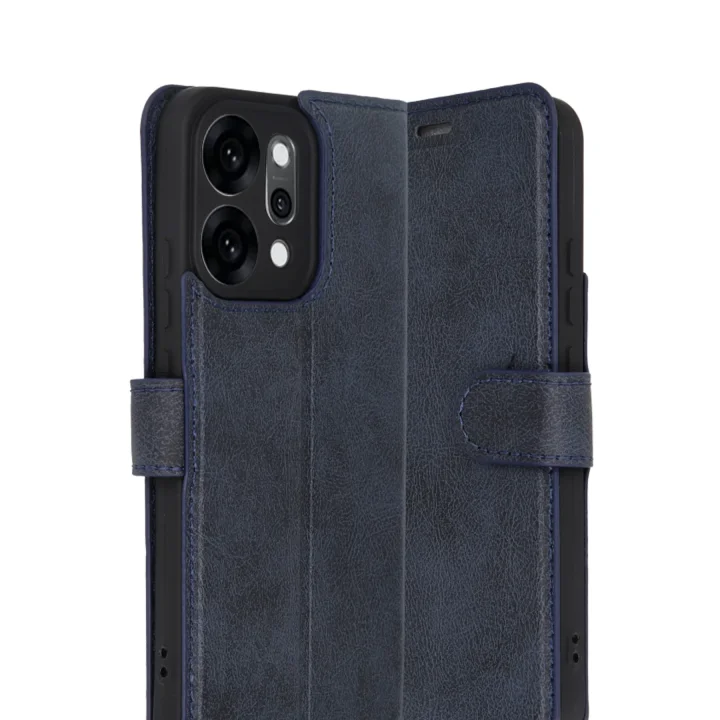 Mey İthalat®   Reno 14 Trend S Plus Kapaklı Kılıf - Lacivert