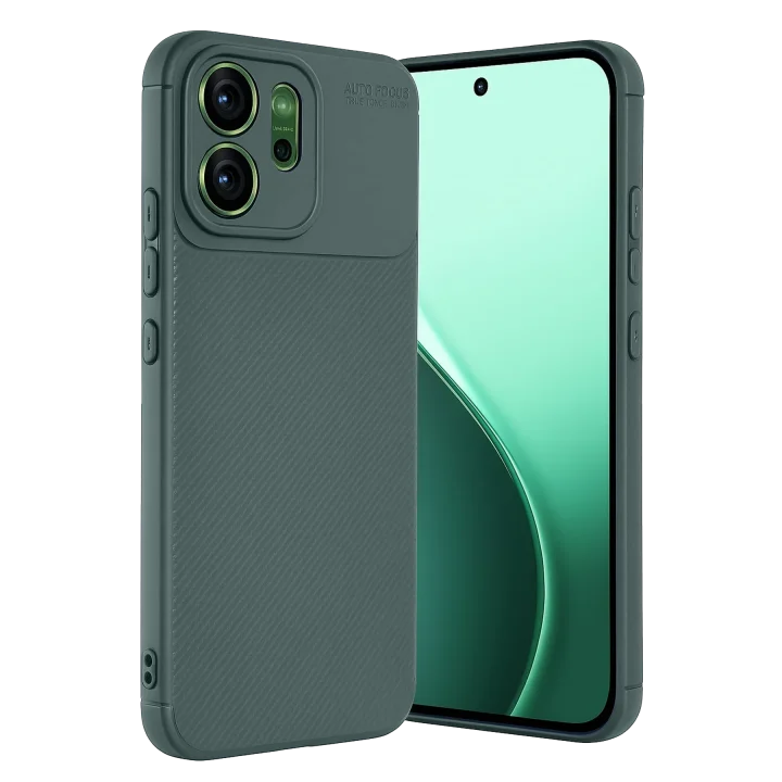 Mey İthalat®   Reno 14F Auto Focus Karbon Kapak - Koyu Yeşil