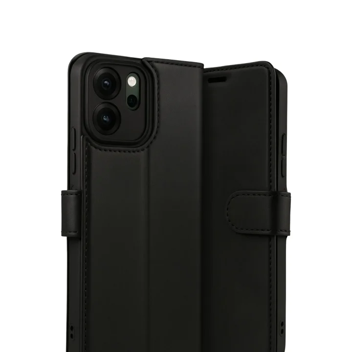 Mey İthalat®   Reno 14F Trend S Plus Kapaklı Kılıf - Siyah