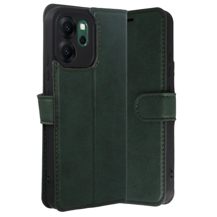 Mey İthalat®   Reno 14F Trend S Plus Kapaklı Kılıf - Yeşil