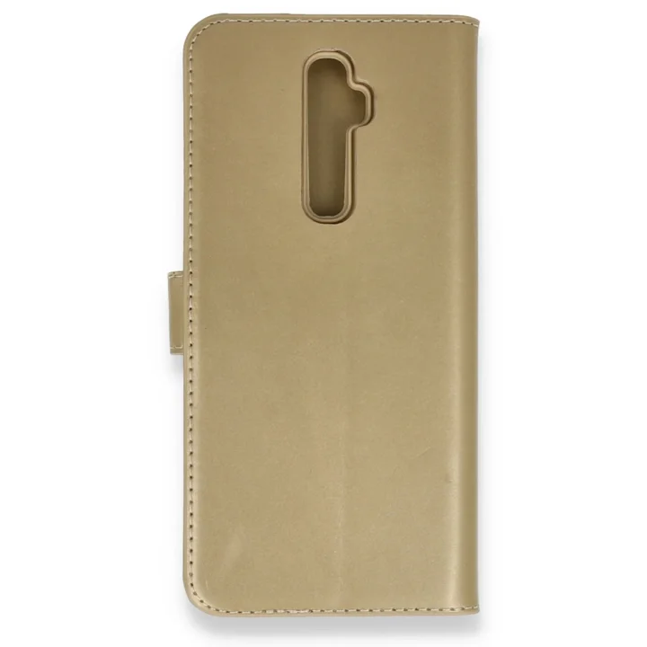 Mey İthalat®   Reno 2Z Kılıf Trend S Plus Kapaklı Kılıf - Gold