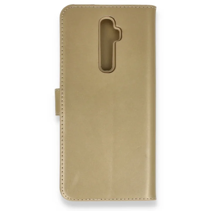 Mey İthalat®   Reno 2Z Kılıf Trend S Plus Kapaklı Kılıf - Gold