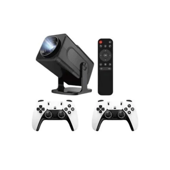 Mey İthalat® Retro Video Oyunu Konsolu Android Tv El Oyun Konsolu WIFI Taşınabilir Projeksiyon Cihazı