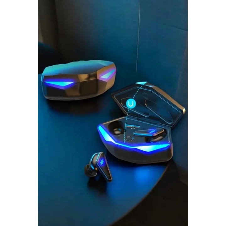 Mey İthalat® RGB Işıklı Yüksek Ses Kaliteli Gamer Kulaklık Bluetooth Bağlantılı
