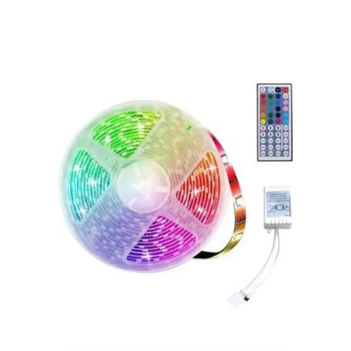 Mey İthalat® RGB Neon Şerit Led Lamba 10 Metre İç Mekan Tasarımına Uygun