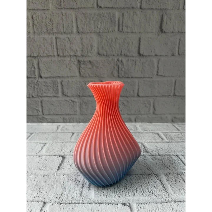 Mey İthalat® Romantik Kalp Figürlü Süslük Vazo Modern Tasarım 15 cm