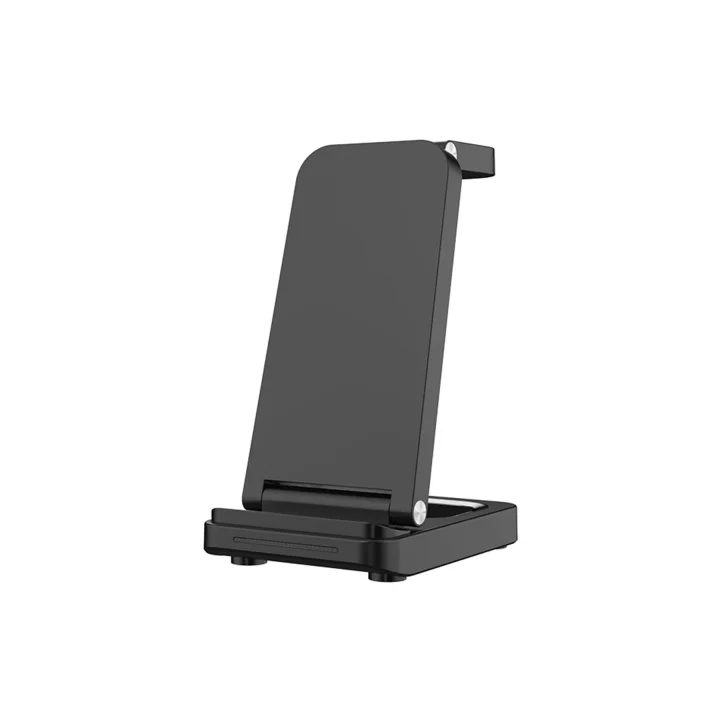 Mey İthalat®  S90 4in1 Kablosuz Şarj Masaüstü Set - Siyah