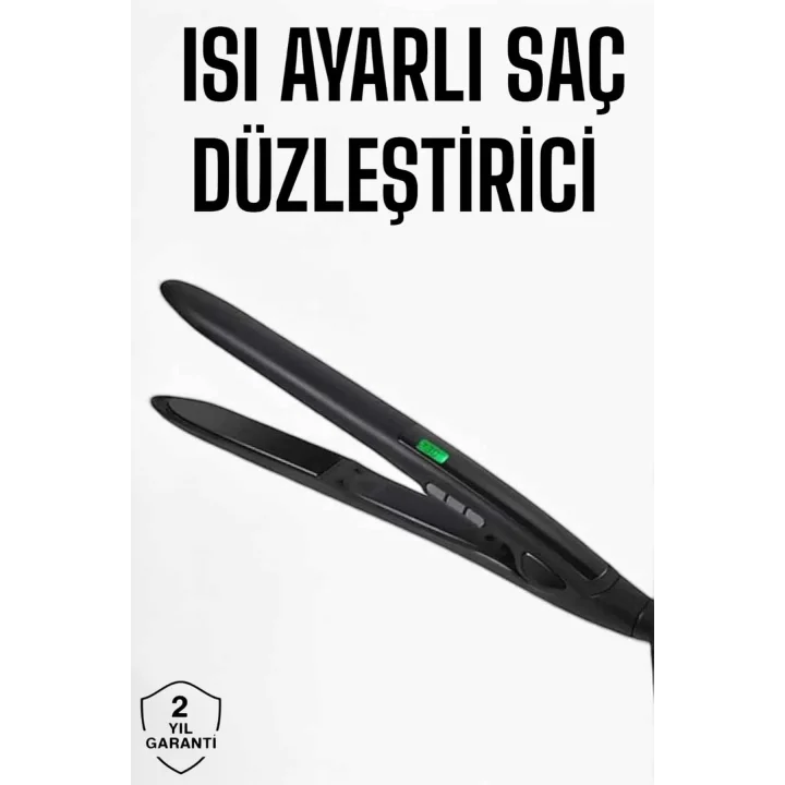 Mey İthalat® Saç Düzleştirici Yıpranma Karşıtı Keratin Bakımı Seramik Kaplama