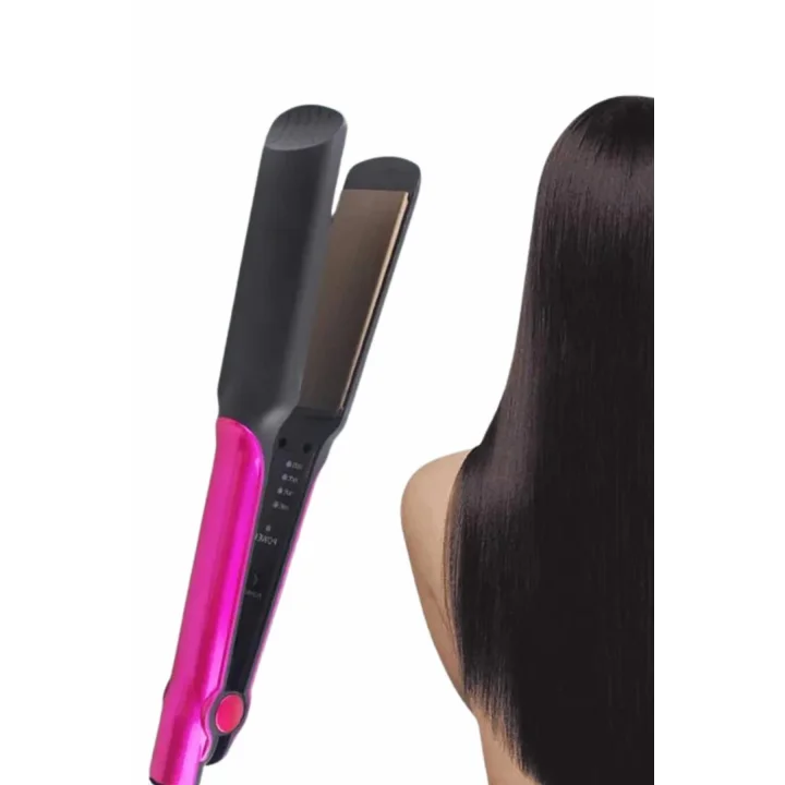 Mey İthalat® Saç Düzleştirici Yüksek Isı Ayarlı Elektriklenme Karşıtı Saç Şekillendirici