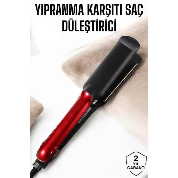 Mey İthalat® Saç Düzleştirici Yüksek Isı Ayarlı Seramik Kaplama