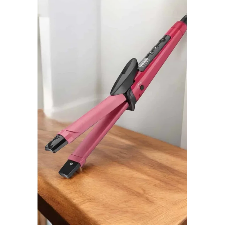 Mey İthalat® Saç Şekillendirici Düzleştirici Ve Maşa Isı Ayarlı