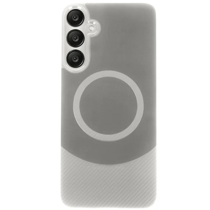 Mey İthalat®  Samsung A16 5G Kılıf Maya Karbon Kapak - Gri