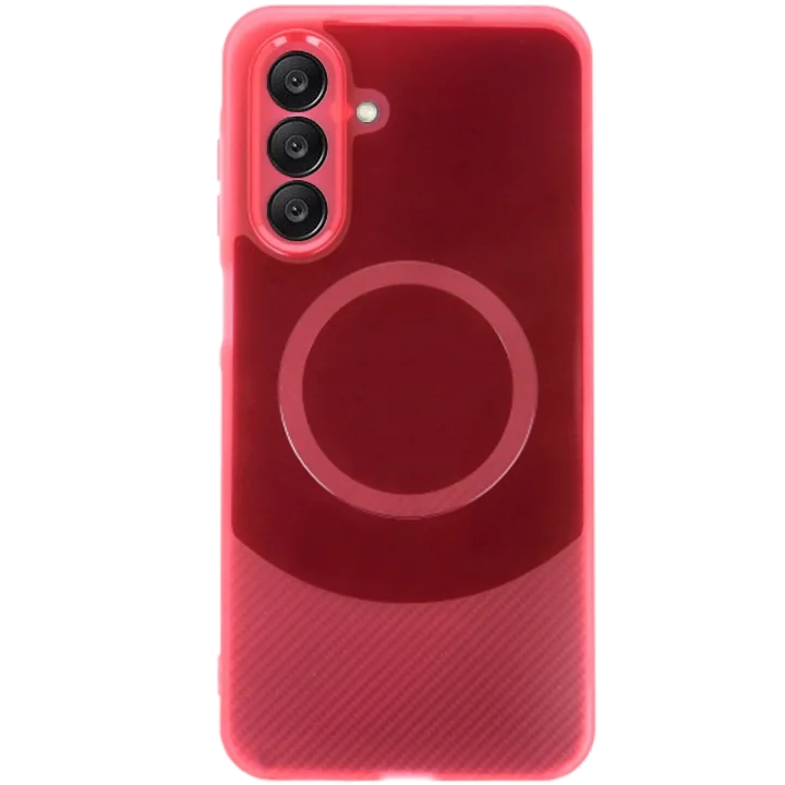 Mey İthalat®  Samsung A26 Kılıf Maya Karbon Kapak - Bordo