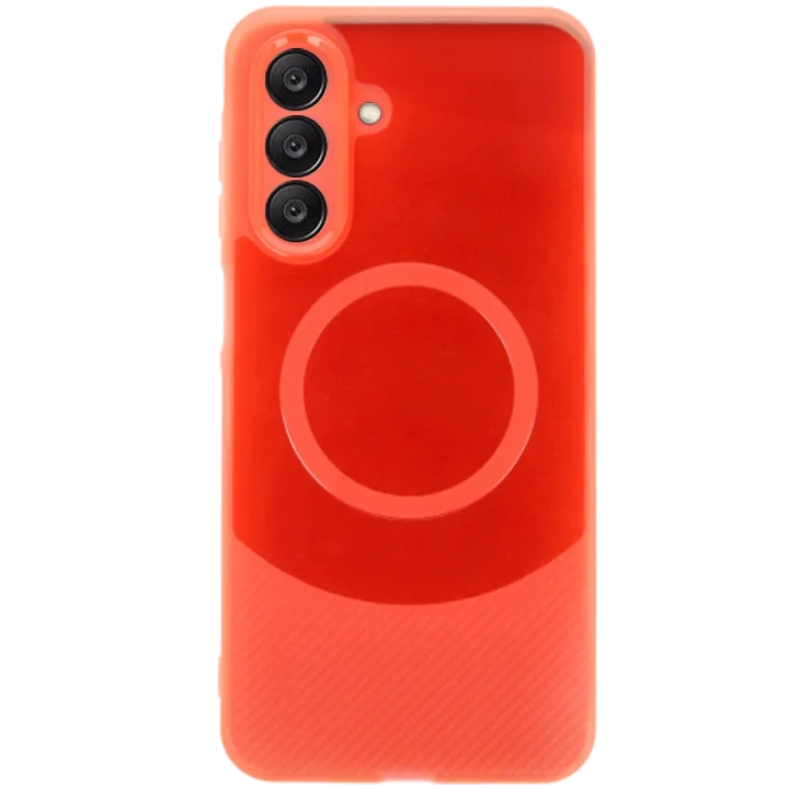 Mey İthalat®  Samsung A26 Kılıf Maya Karbon Kapak - Kırmızı