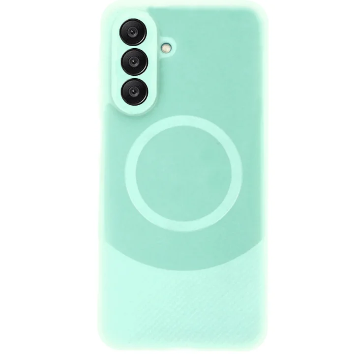 Mey İthalat®  Samsung A26 Kılıf Maya Karbon Kapak - Su Yeşili