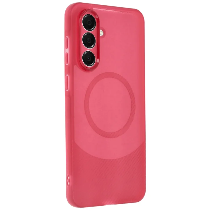 Mey İthalat®  Samsung A36 Kılıf Maya Karbon Kapak - Bordo