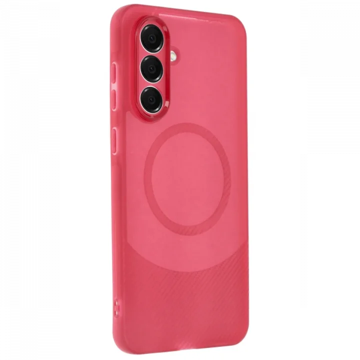 Mey İthalat®  Samsung A36 Kılıf Maya Karbon Kapak - Bordo