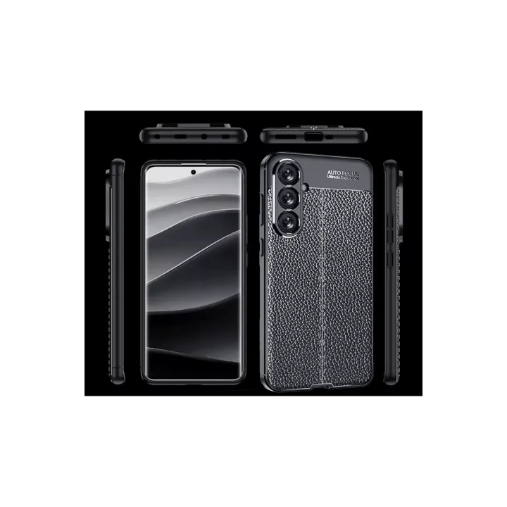 Mey İthalat®  Samsung A56 Kılıf Auto Focus Kapak - Koyu Yeşil