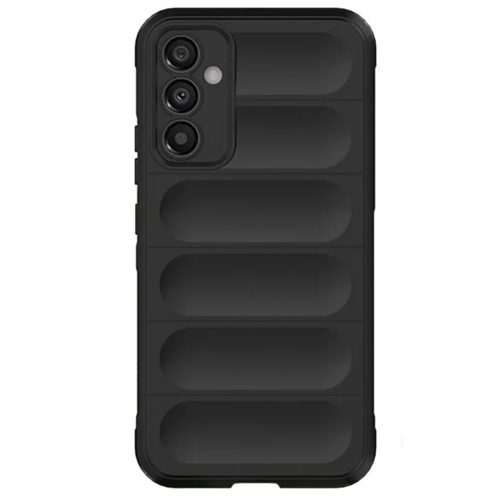 Mey İthalat®  Samsung A56 Kılıf Optimum Silikon - Siyah