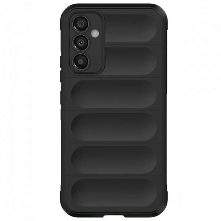 Mey İthalat®  Samsung A56 Kılıf Optimum Silikon - Siyah