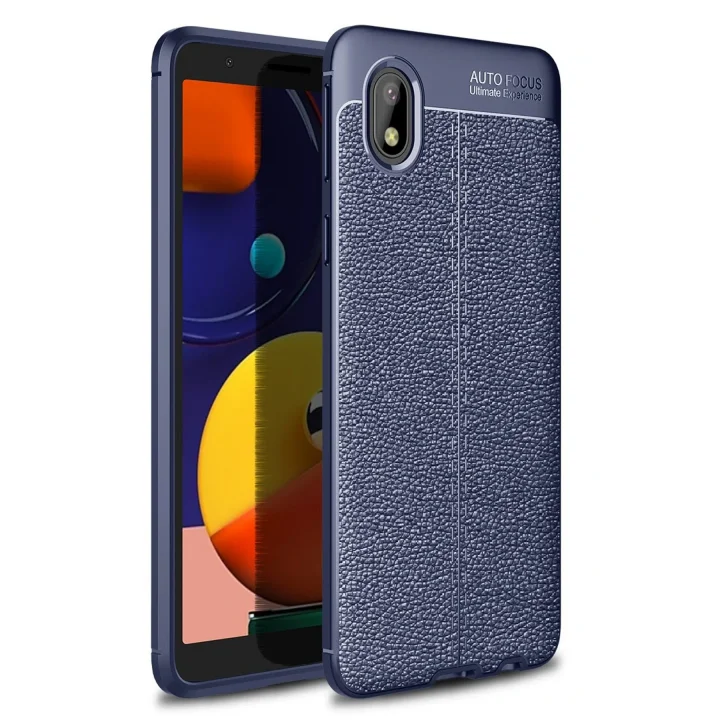 Mey İthalat®  Samsung Galaxy A01 Core Kılıf Auto Focus Kapak - Lacivert