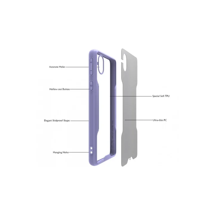 Mey İthalat®  Samsung Galaxy A01 Core Kılıf Platin Silikon - Lacivert