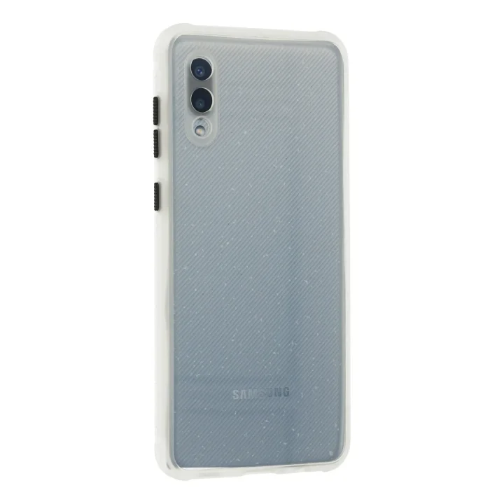 Mey İthalat®  Samsung Galaxy A02 Kılıf Miami Şeffaf Silikon - Şeffaf