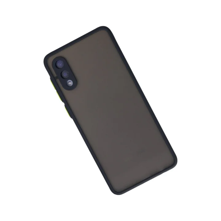 Mey İthalat®  Samsung Galaxy A02 Kılıf Montreal Silikon Kapak - Lacivert