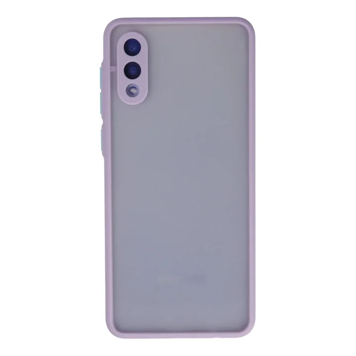 Mey İthalat®  Samsung Galaxy A02 Kılıf Montreal Silikon Kapak - Mor